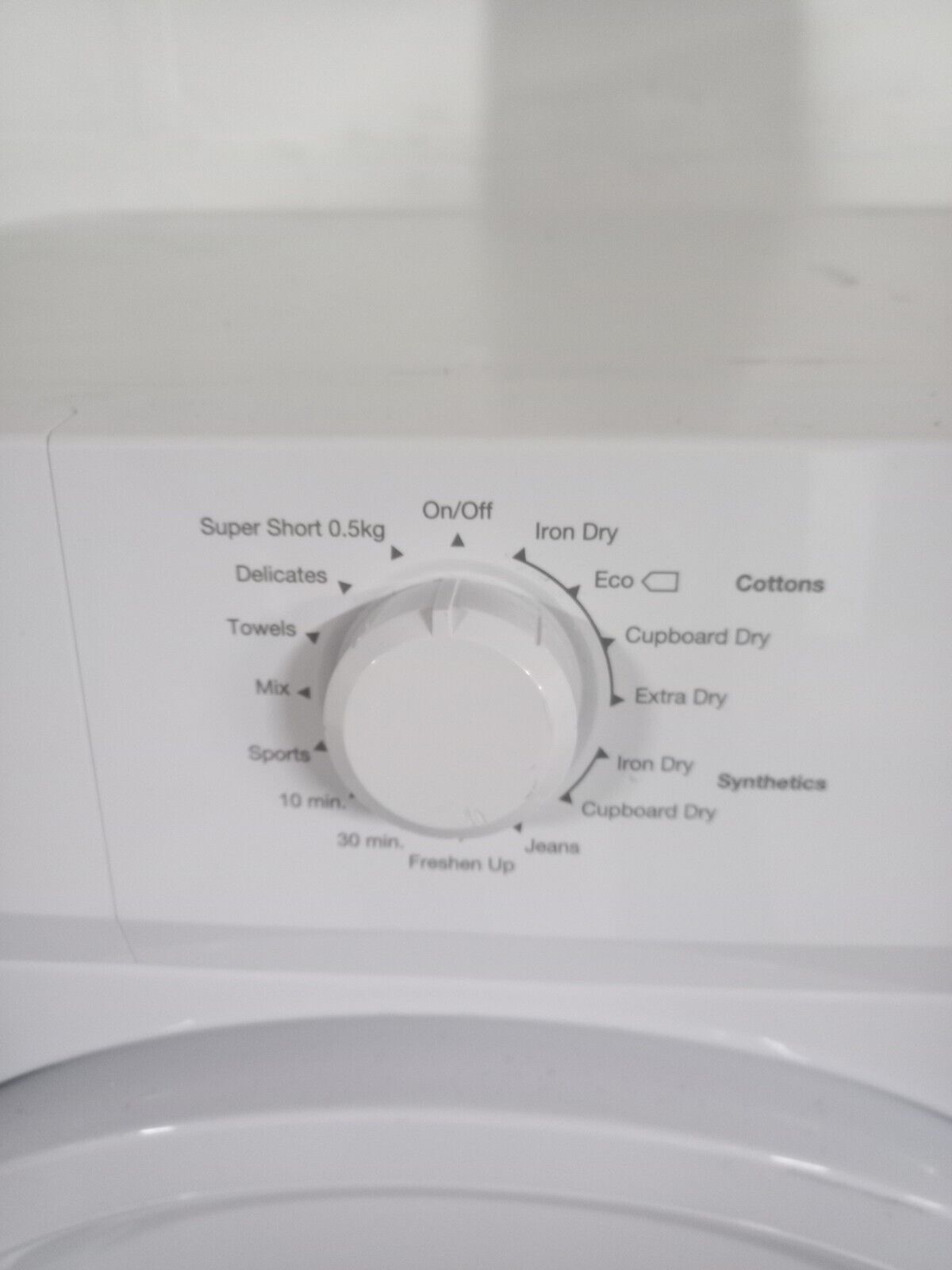 New Graded Zenith ZDVS700W  7Kg Vented Dryer RRP £259 N15