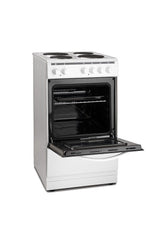 New Graded White Montpellier MSE46W 50cm Electric Single Cooker RRP£239 - N17
