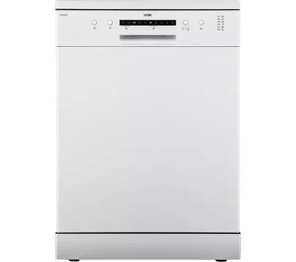 New Graded Black Logik  LDW60W23 Full Size Dishwasher RRP£249 C16