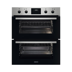 New Graded  Zanussi ZPHNL3X1 60cm Built Under Double Fan Oven - RRP£589 E17