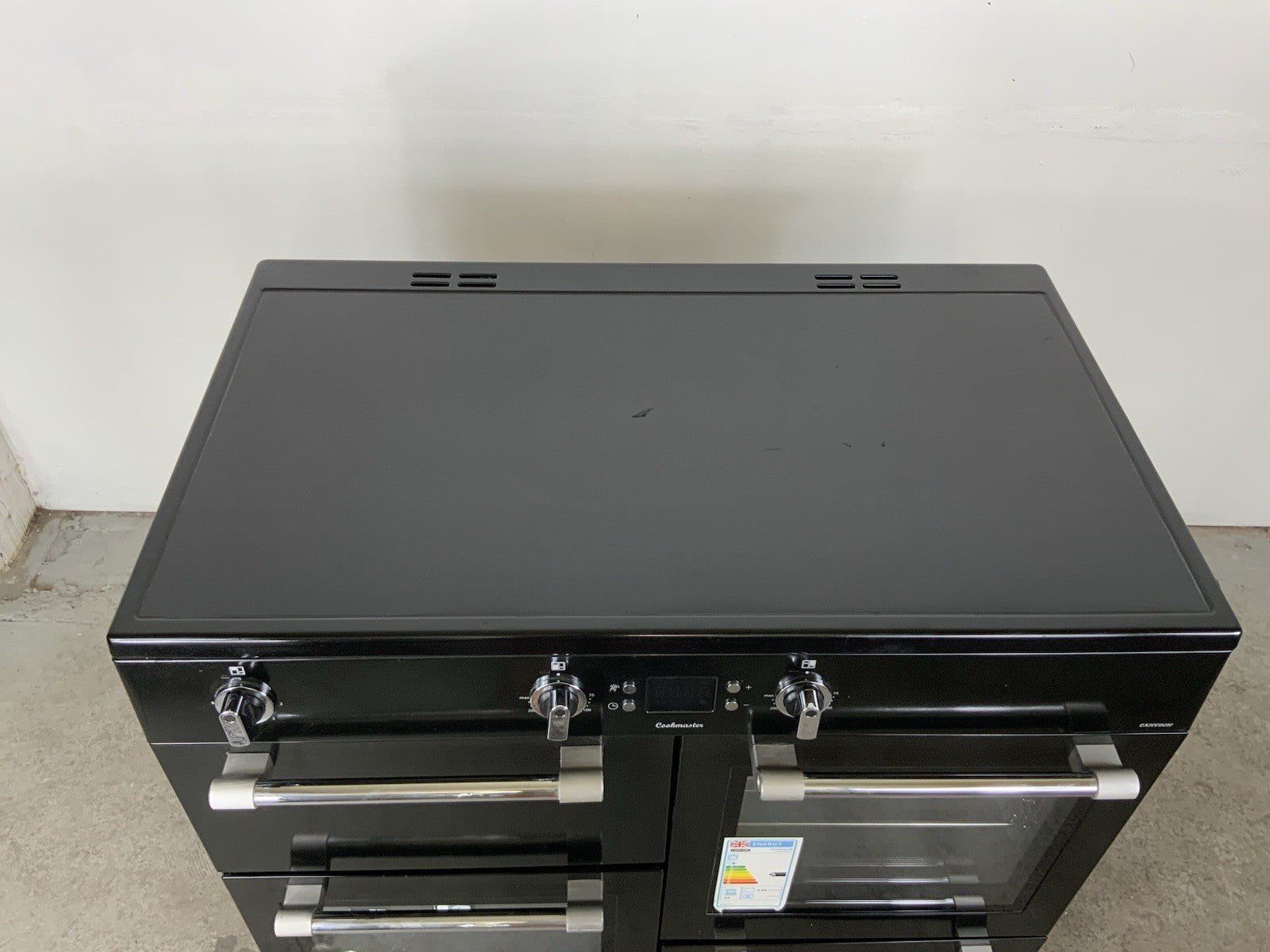 New Graded Black Leisure Cookmaster CK100D210K Range Cooker 100cm RRP £1598 F76