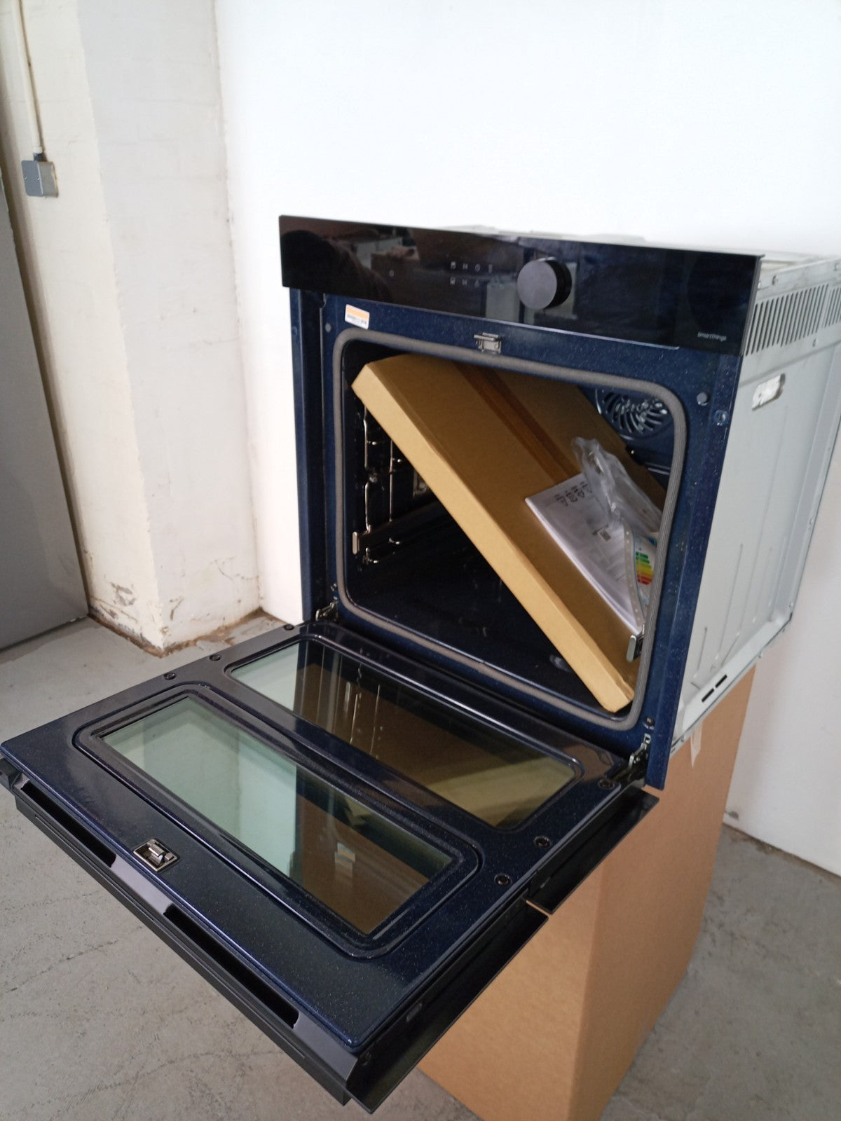 New Graded Black Samsung NV7B5750TAK  Dual Cook Single Oven RRP£869 Y12