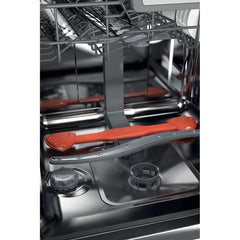 New Graded Hotpoint HFC3C26WCBUK Full Size Dishwasher - Black F42