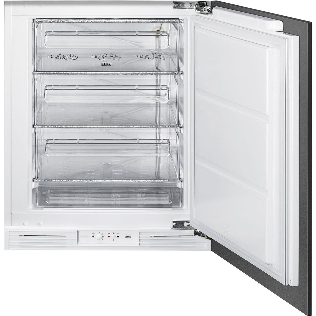 New Graded SMEG  UKU8F082DF1 Integrated Under-Counter Freezer 60cm  RRP£359 R48