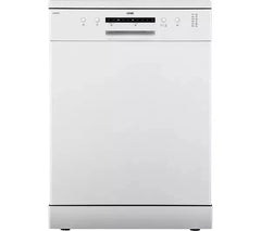 New Graded Logik LDW6023 Full Size Dishwasher - White T1