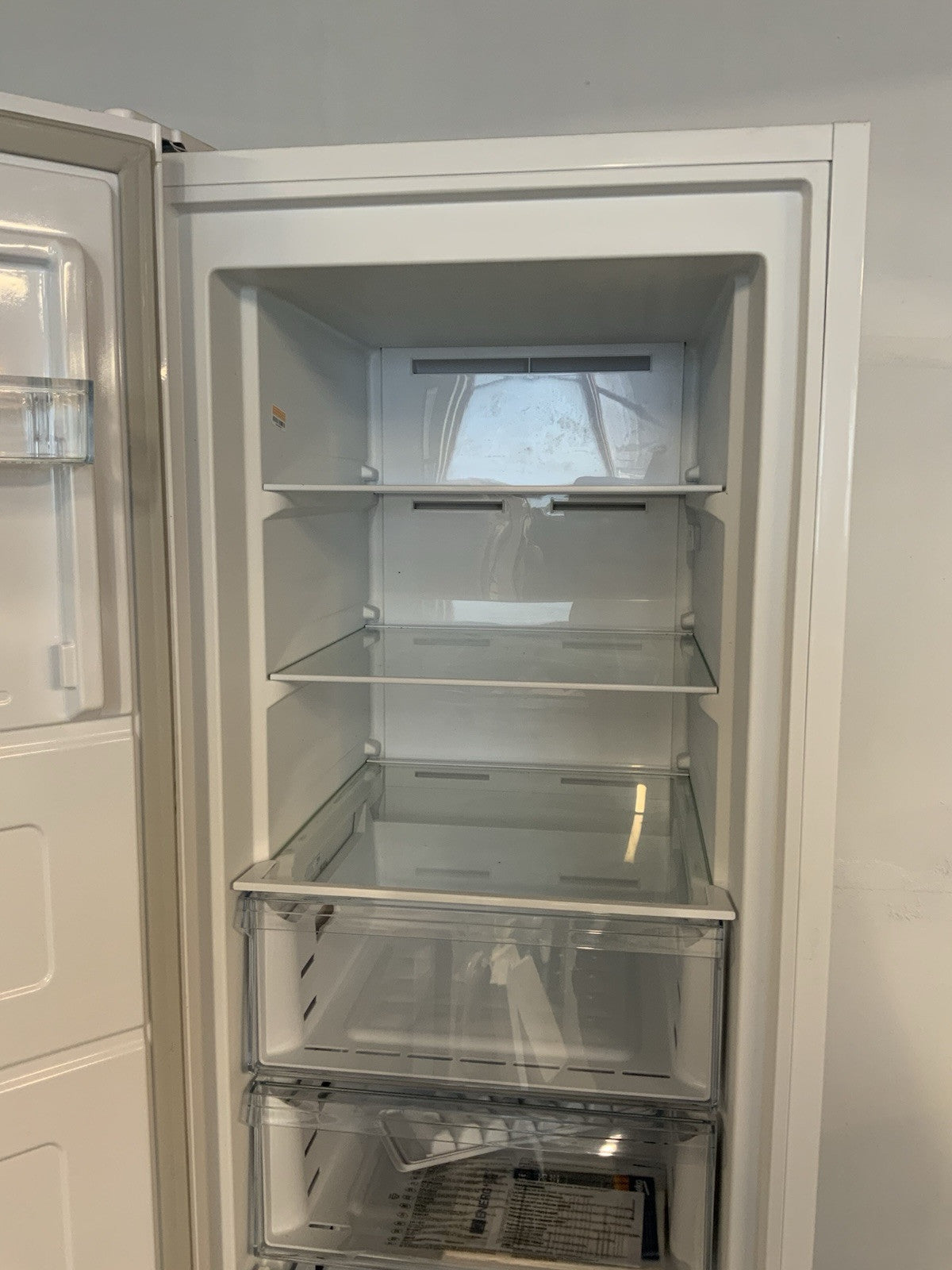 New Graded Beko FNP4686W Frost Free Freezer Suit Outbuildings--RRP £549! H15