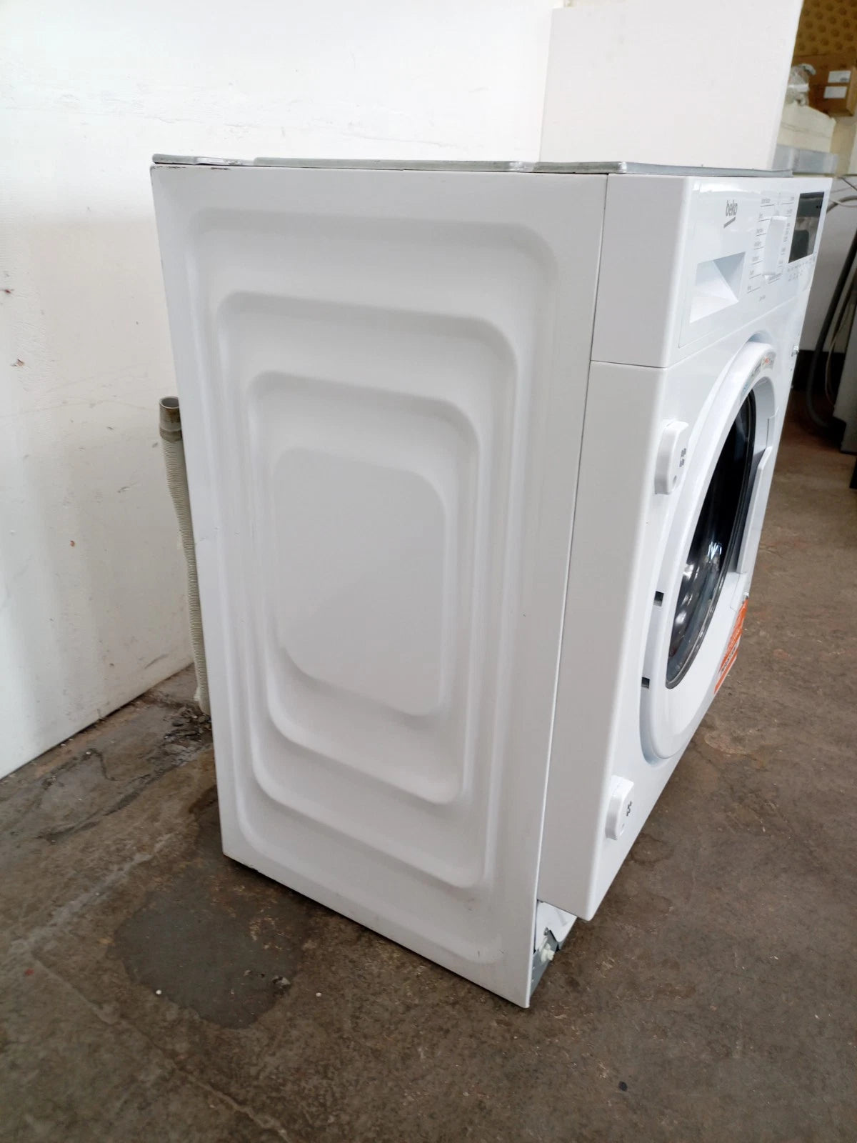 New Graded Beko WTIK84122 Integrated 8kg 1400 Spin Washing Machine rrp£429 G57
