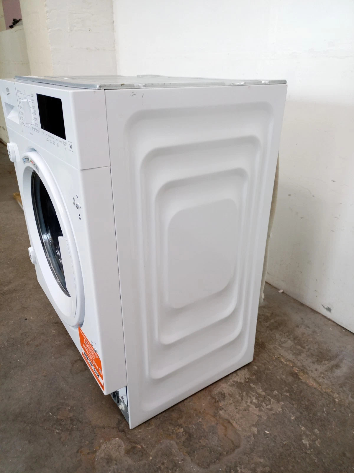 New Graded Beko WTIK84122 Integrated 8kg 1400 Spin Washing Machine rrp£429 G57
