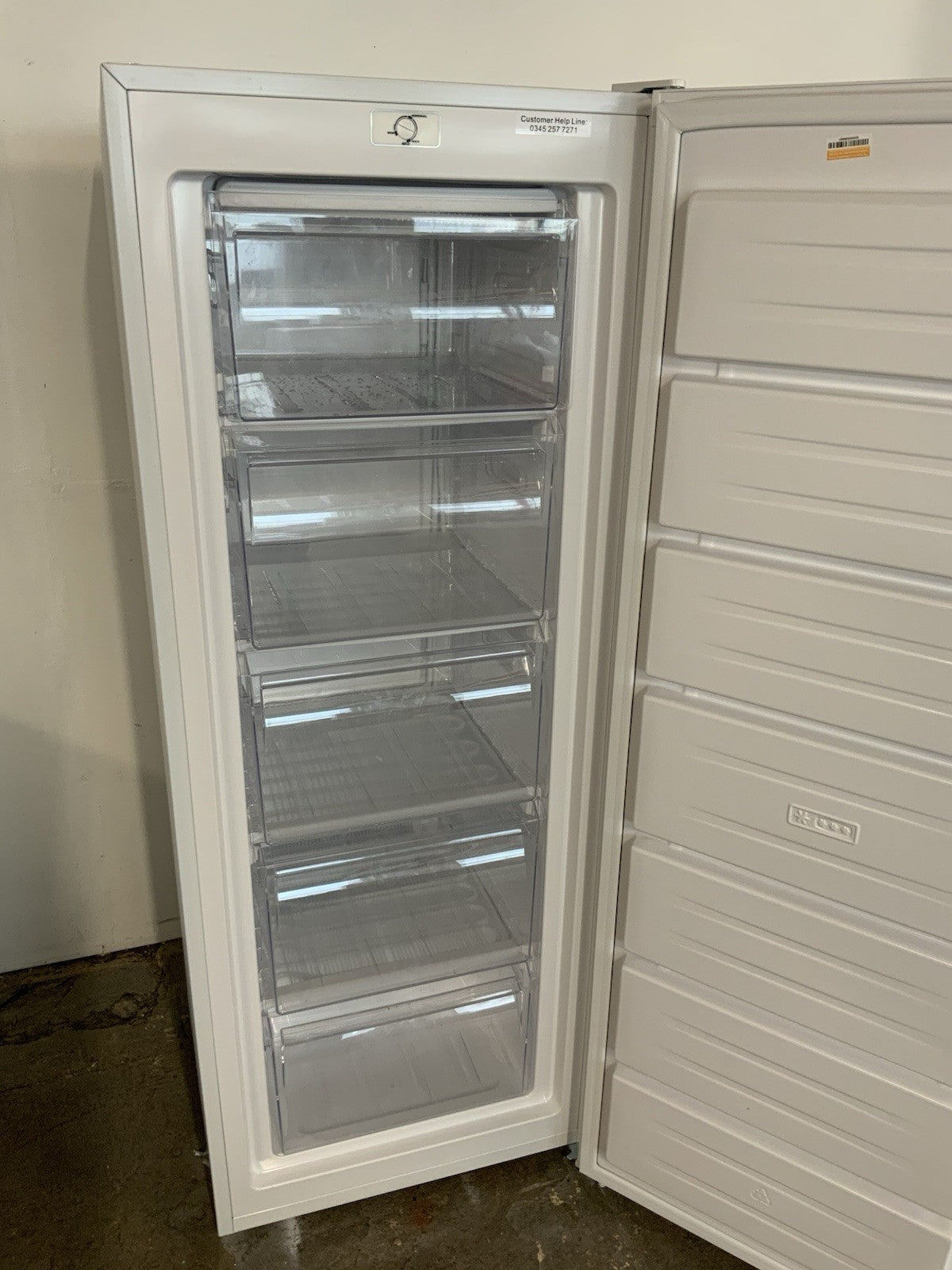 GRADED WHITE BUSH FREESTANDING FREEZER – ME55TFW23E - H18
