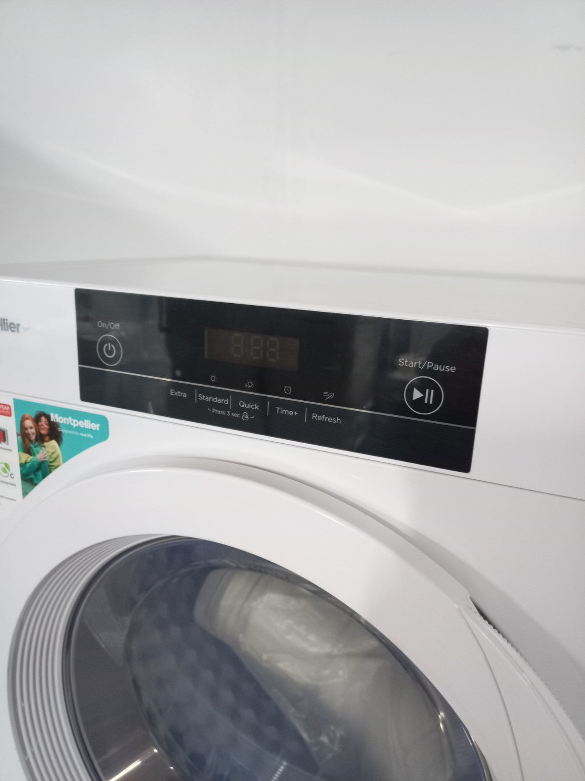 New Graded White Montpellier MTD30P 3KG Mini Vented Dryer Free UK Delivery B1