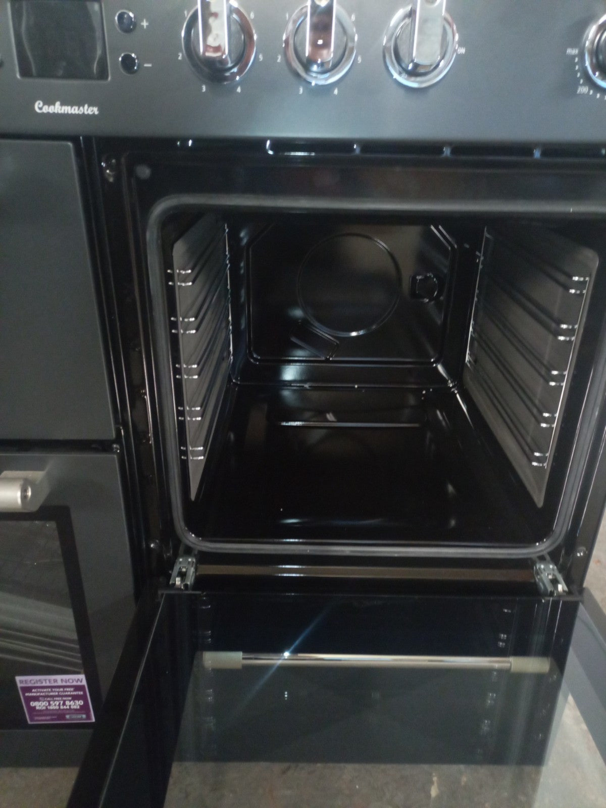 New Graded Anthracite  Leisure  CK100C210A Range Cooker 100cm RRP £1200 C1