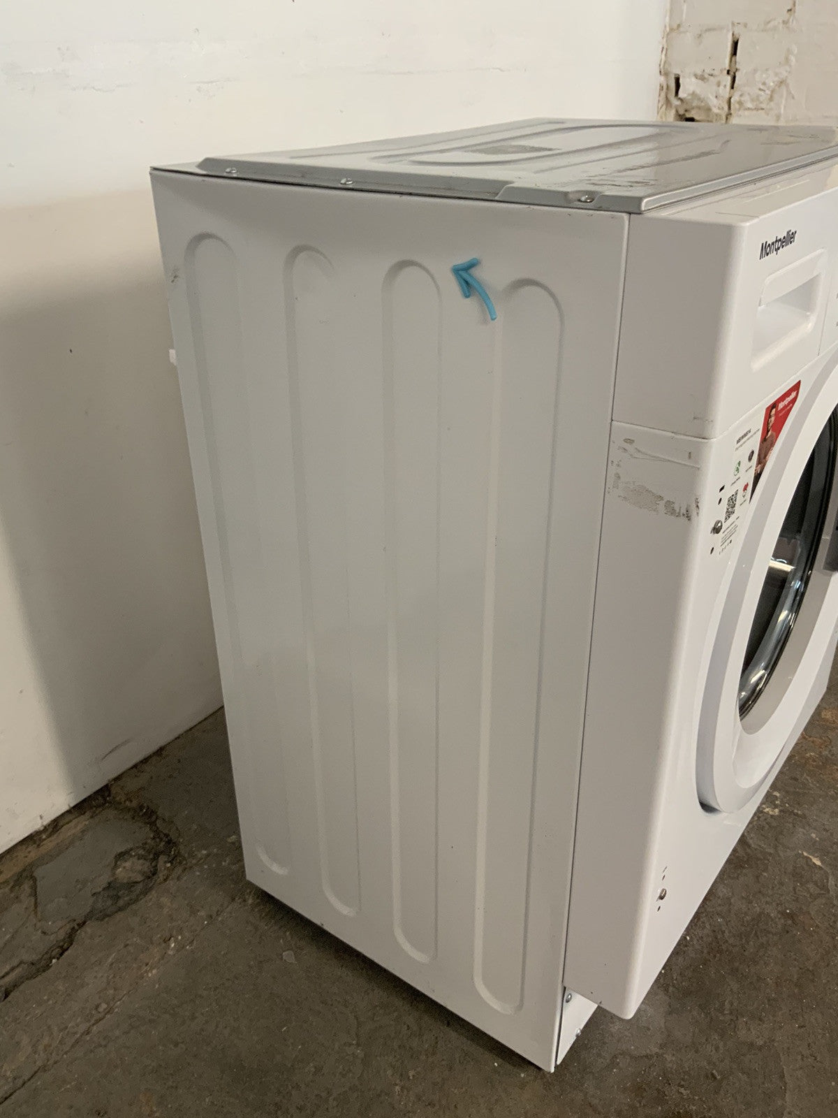 New Graded Montpellier MBIWM841 Integrated 8 kg 1400 Washing Machine RRP£399 F11