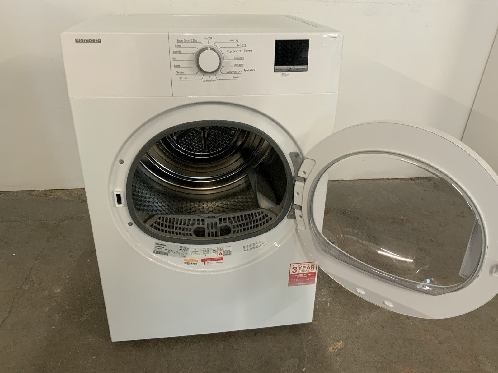 New Graded Beko LTA09020W 9kg Vented Tumble Dryer RRP £299 H14