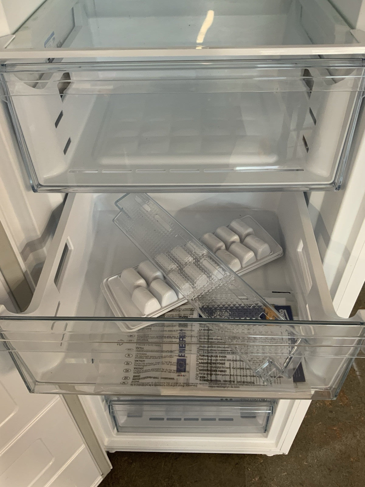 New Graded Beko FNP4686W Frost Free Freezer Suit Outbuildings--RRP £549! H15