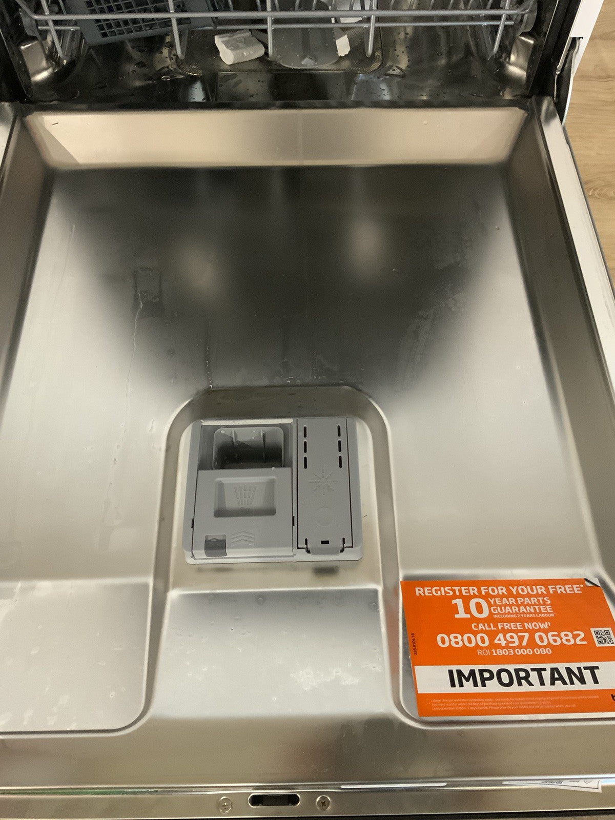 New Graded BEKO DIN15X20 Full-size Fully Integrated Dishwasher RRP £329 F20
