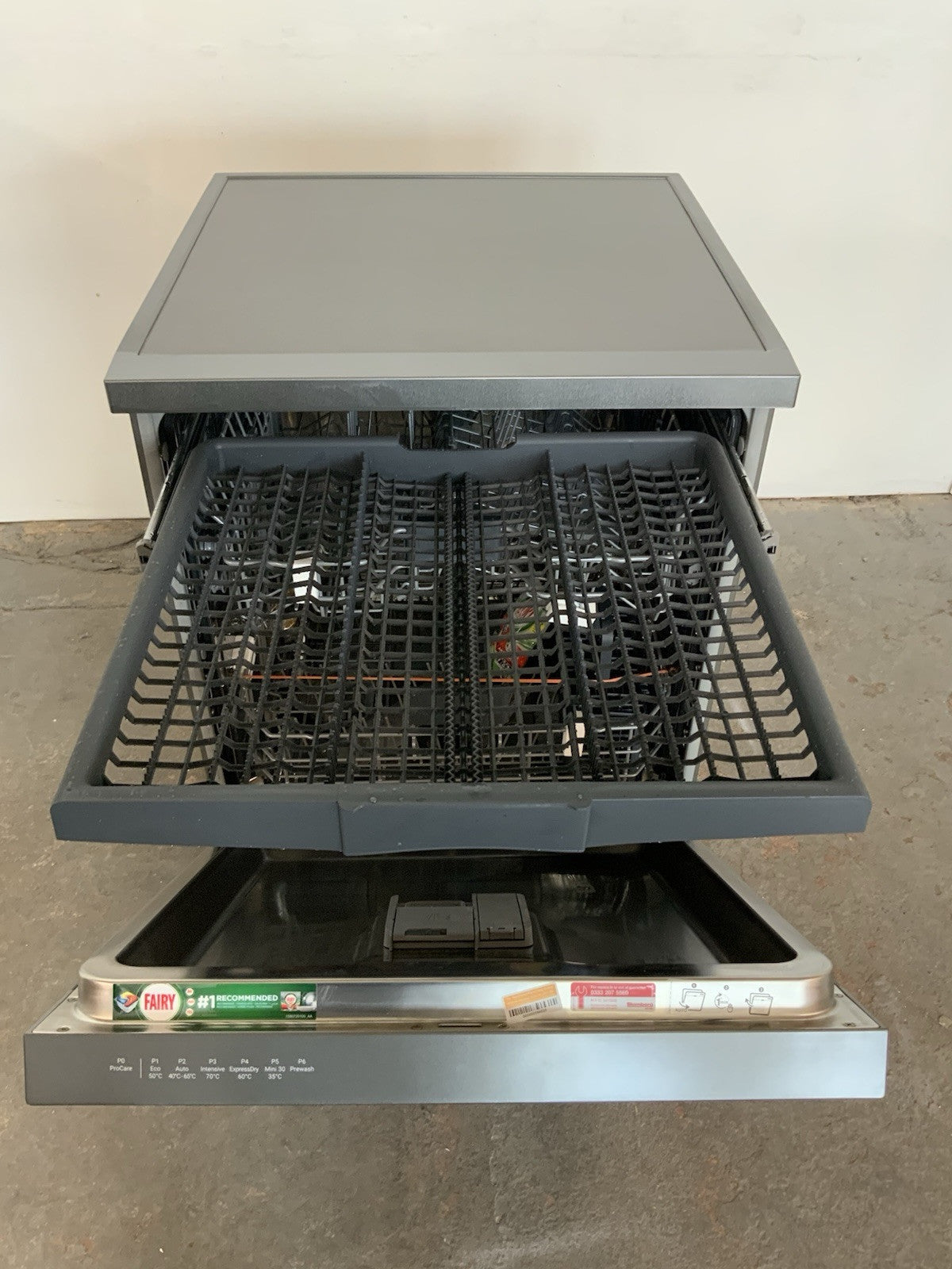 New Graded  Beko LDF52320G Pro Hygiene Full Size Dishwasher RRP£349- D59