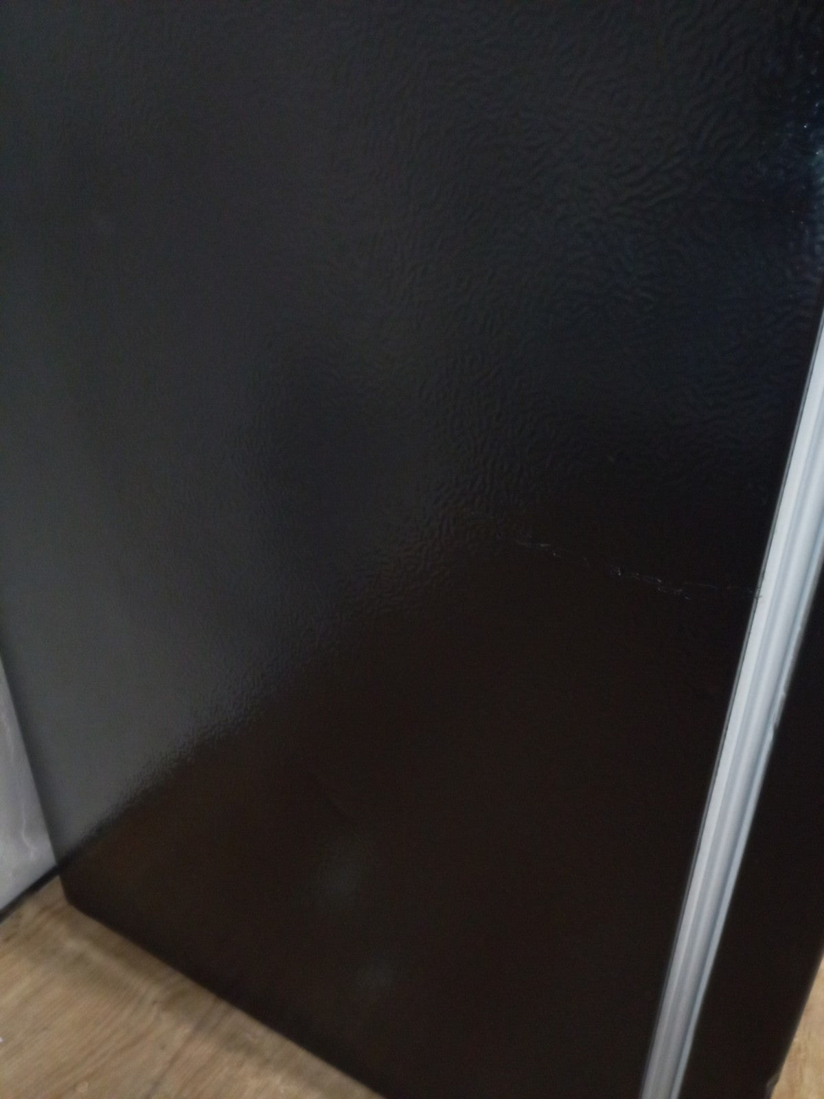 New Graded Black Montpellier MAB2035EK Retro Undercounter Fridge Freezer  P23