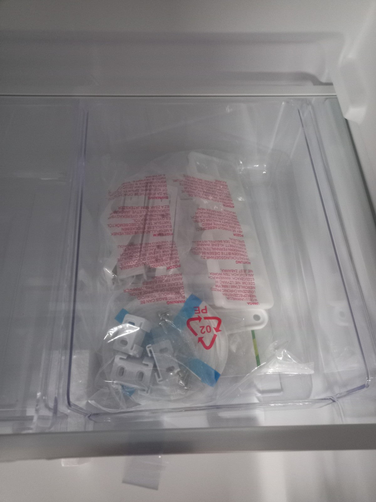 New Graded SIA RF104/E Integrated  70/30 Fridge Freezer RRP £449! UK Del D1