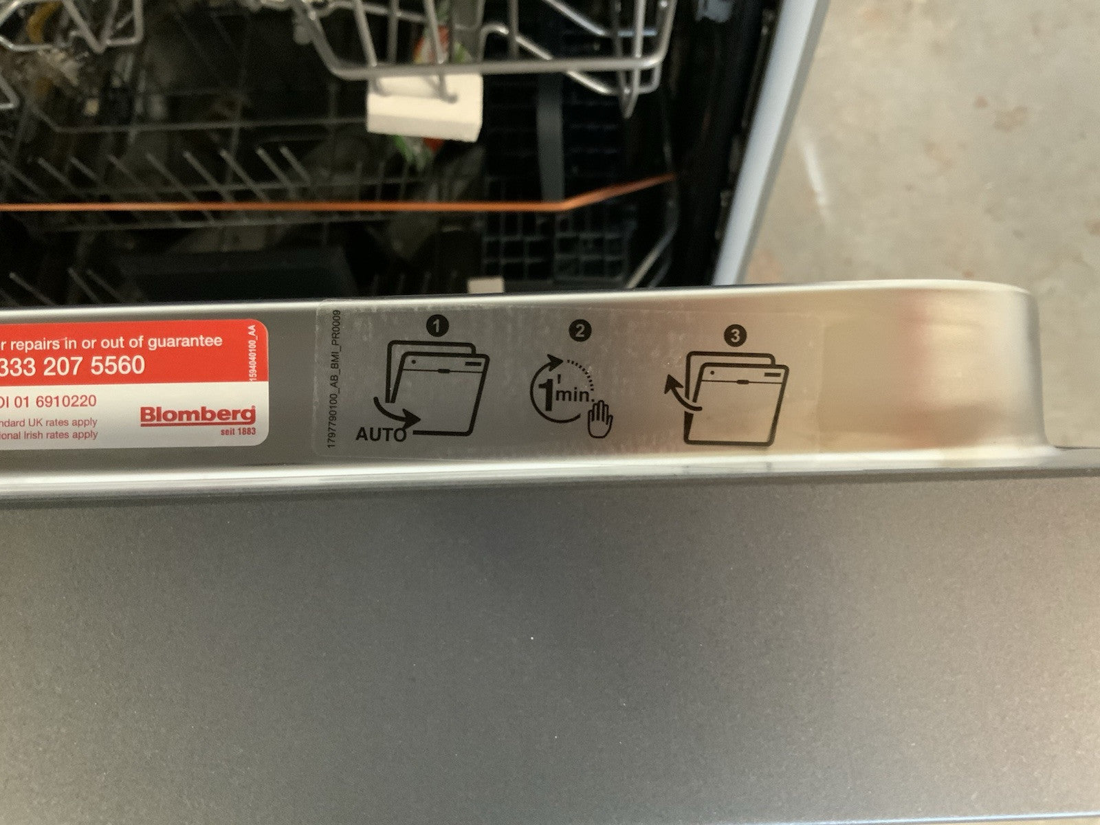 New Graded  Beko LDF52320G Pro Hygiene Full Size Dishwasher RRP£349- D59