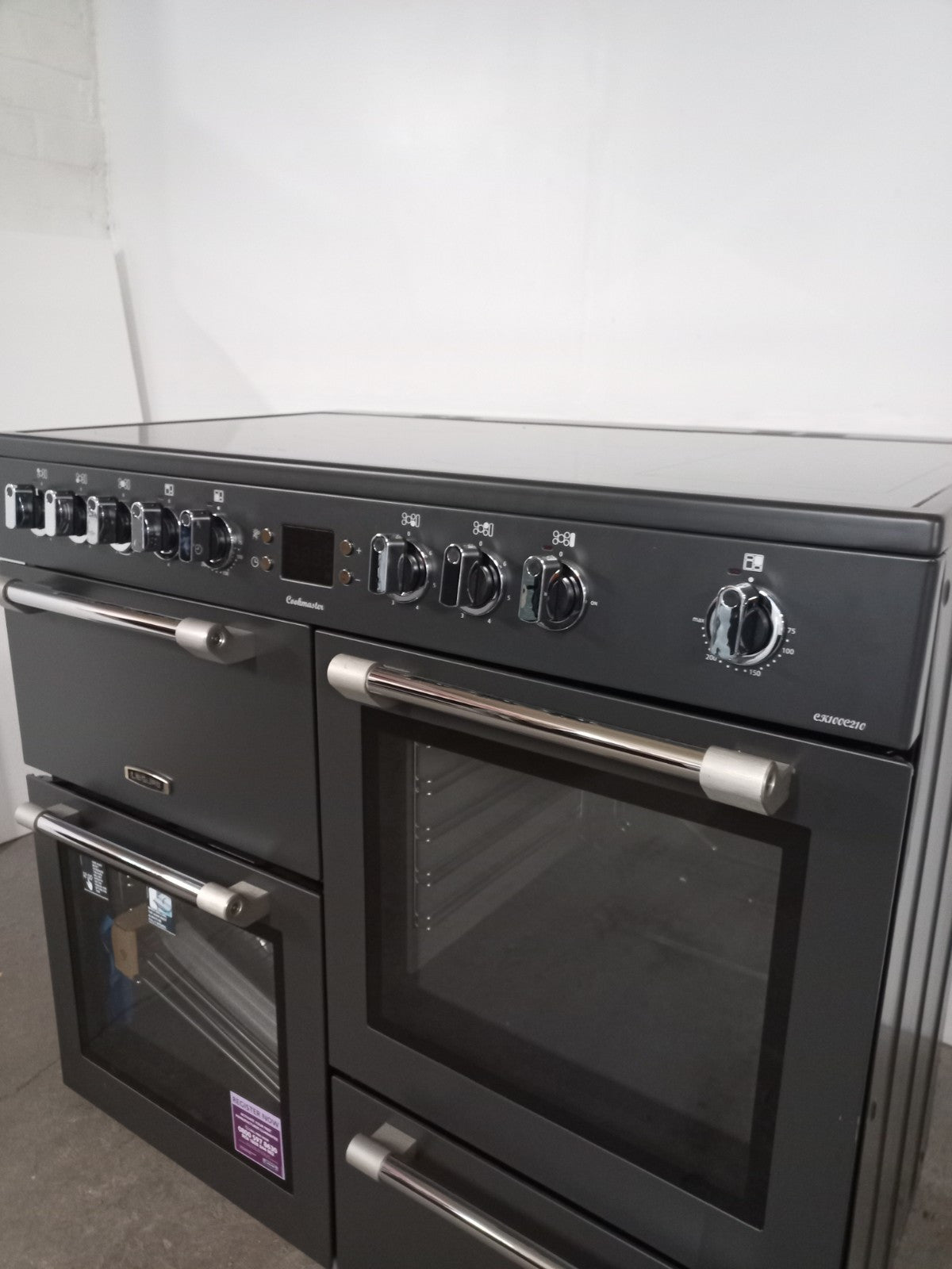 New Graded Anthracite  Leisure  CK100C210A Range Cooker 100cm RRP £1200 C1